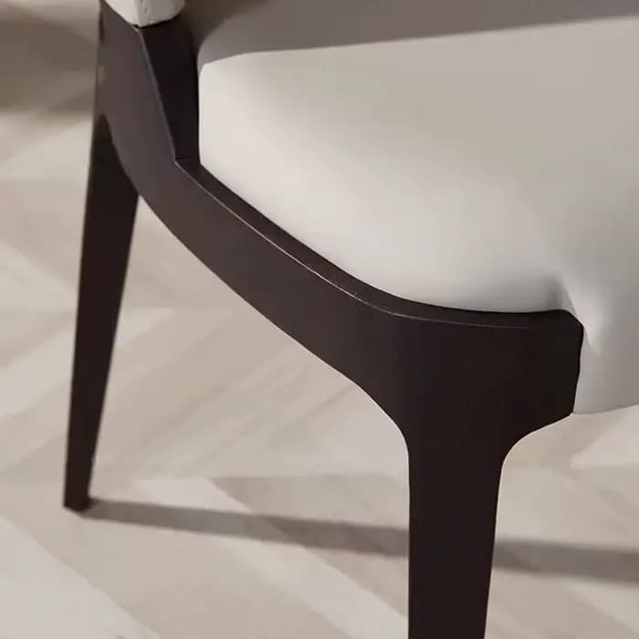 Chaises de salle à manger de luxe modernes, confortables et ergonomiques, en cuir, de styliste, Ensembles tendance, meubles de Salle à manger