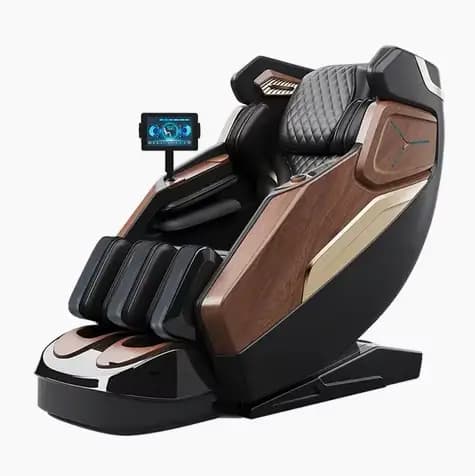Fauteuil de massage de luxe haut de gamme Jingtop avec des méthodes de pétrissage et de pression d'air