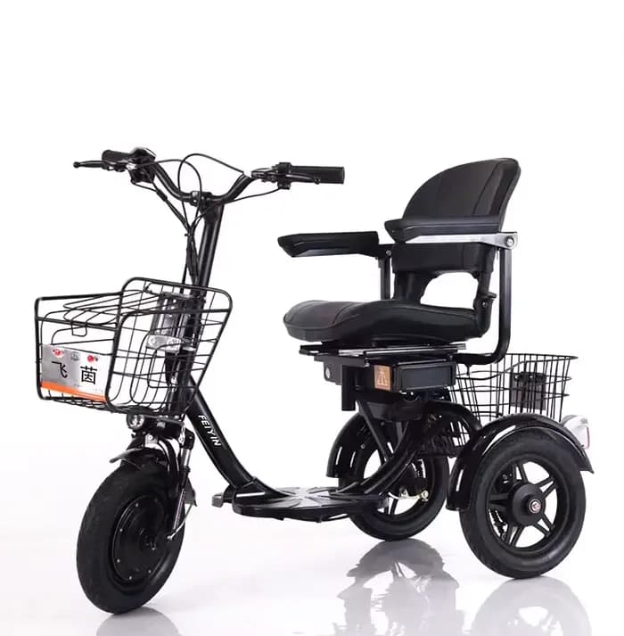 Vélo de ville électrique pliable à 3 roues