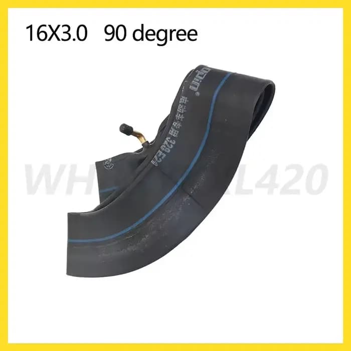 Chambre à air taille 16x3.0 pour trottinettes électriques et vélos