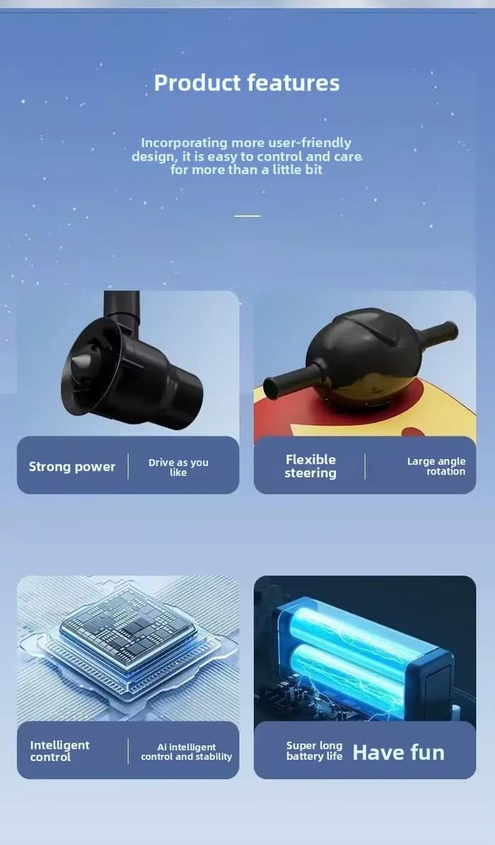 Scooter aquatique gonflable motorisé – Planche de surf motorisée avec poignée de direction pour adultes et usage domestique, pour la piscine/le lac
