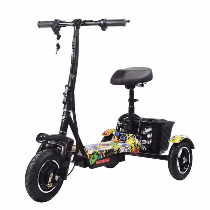 Scooter de mobilité à 3 roues pour adultes