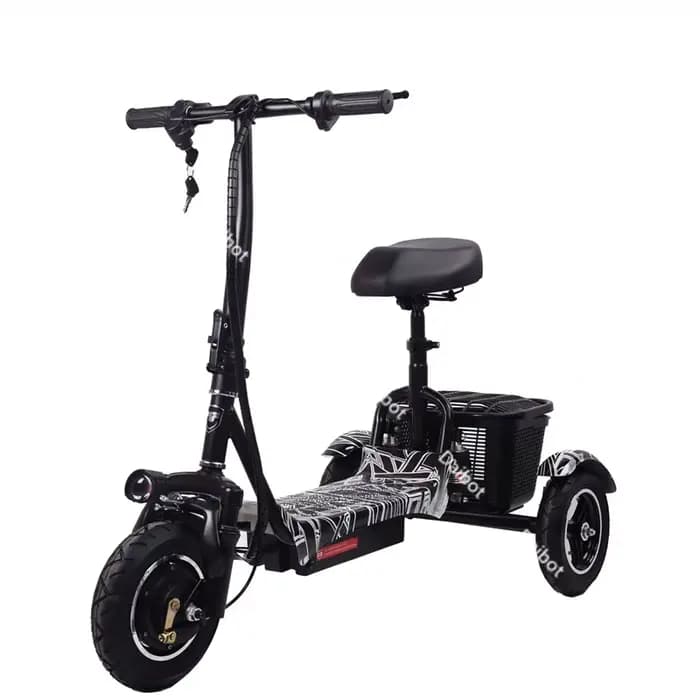 Nouveau scooter électrique pliable à 3 roues pour adultes 2026