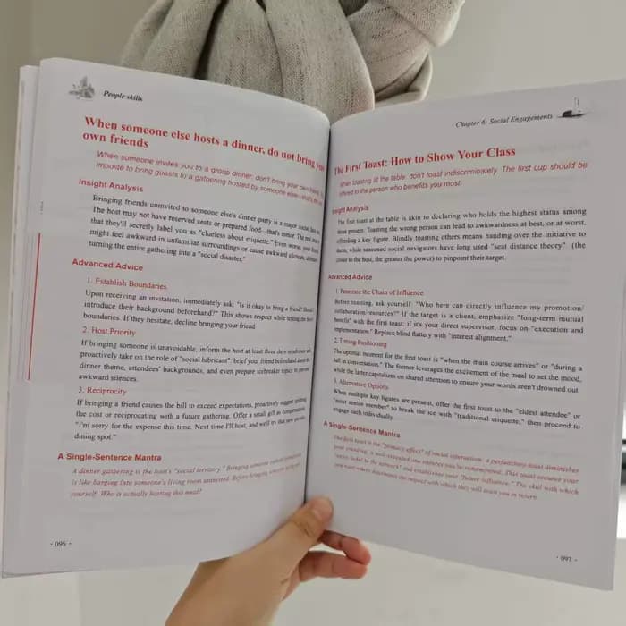 Livres sur les compétences humaines et l'autonomie personnelle, guide de communication interpersonnelle, lecture sur l'étiquette sociale et la gestion des crises pour adultes