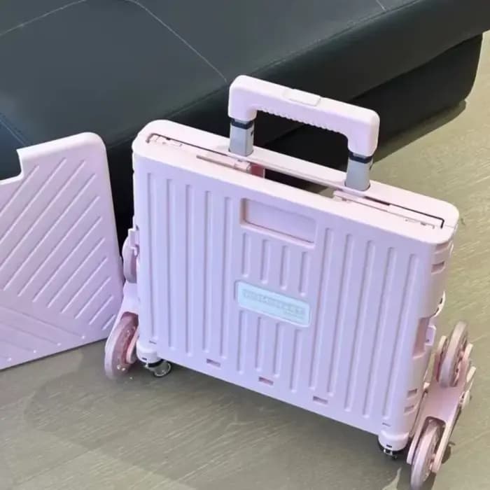 Chariot de courses pliable portable pour supermarché