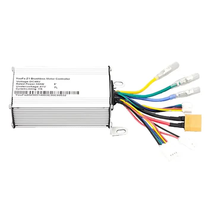 Kit de mise à niveau pour Scooter électrique, 10 pouces, 48V, 500W, contrôleur de moteur 17a, unité