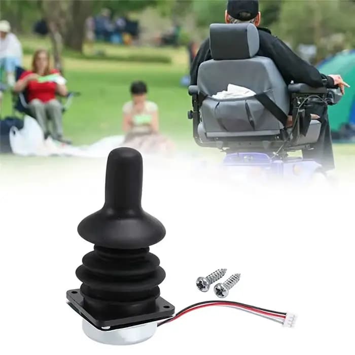 Manette universelle pour fauteuil roulant électrique
