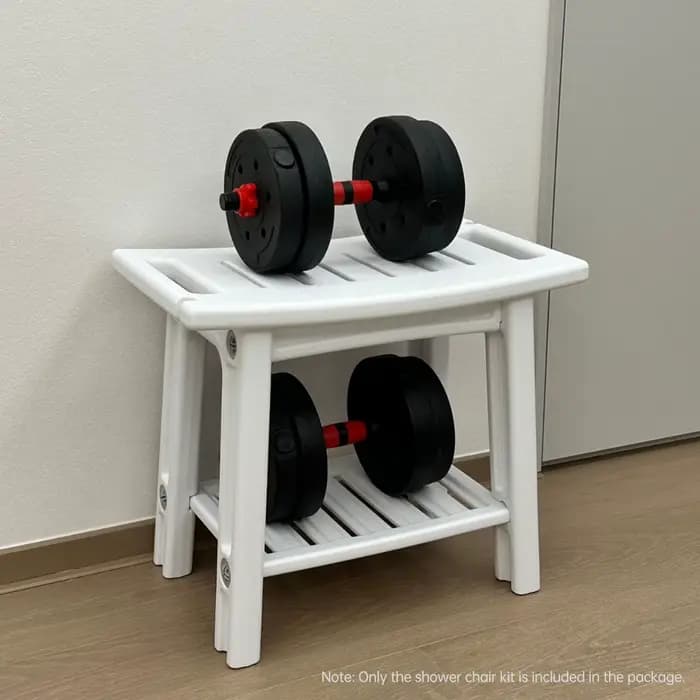 Bancs de douche HDPS, chaise de douche durable