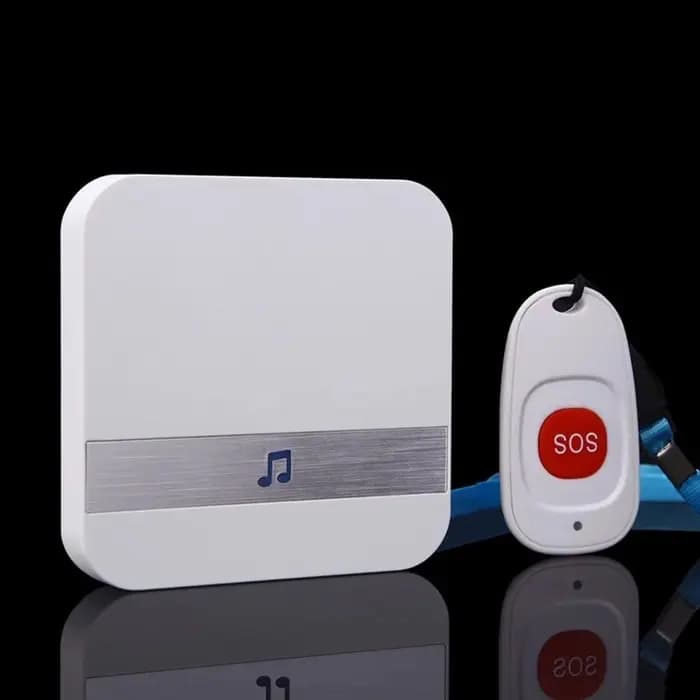 FORECUM-Sonnette SOS sans fil, alarme personnelle, système de sonnette d'appel, soins de sécurité à