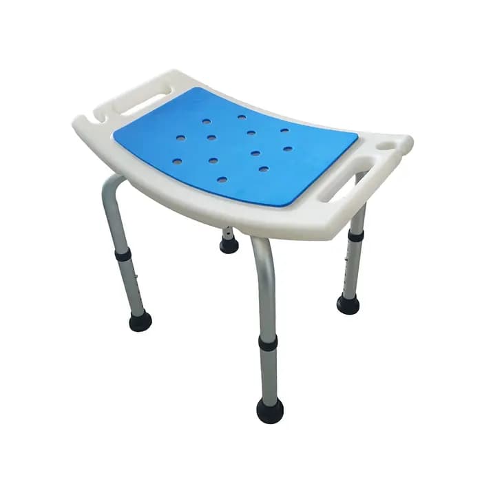 Chaise de douche à hauteur réglable