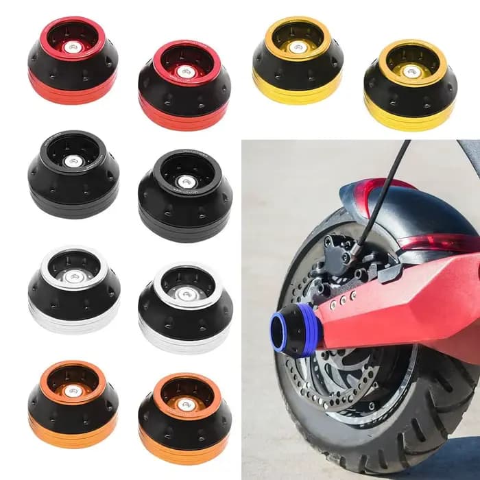 Accessoires de scooter électrique durables : Patins de protection anti-choc et amortisseurs