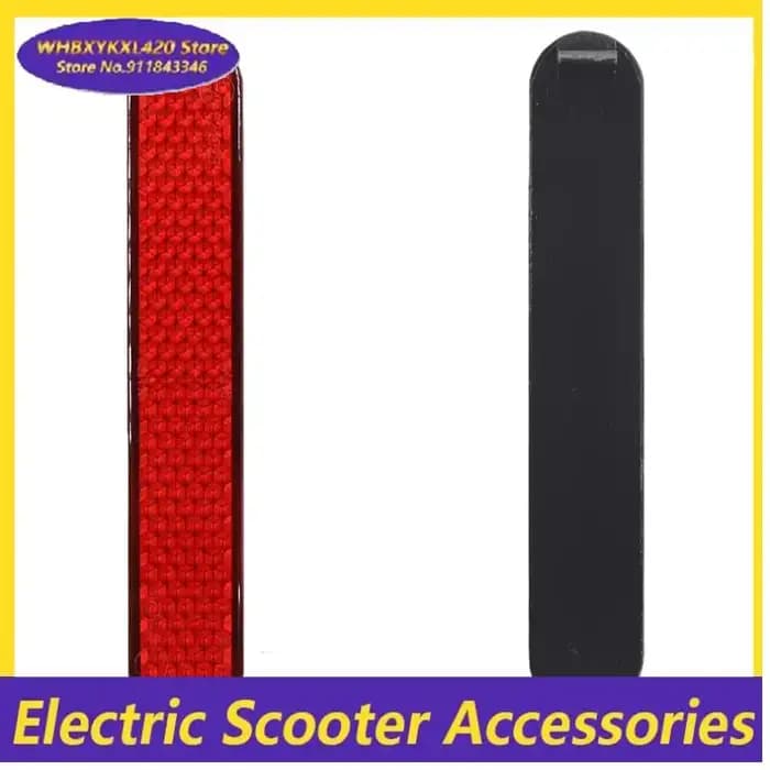 Couverture décorative latérale de scooter avec bandes réfléchissantes et vis des deux côtés, adaptée au scooter électrique Xiaomi M365