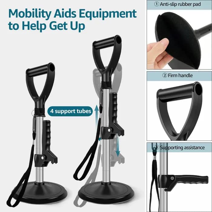 Supports d'aide sur pied réglables, dispositif de levage sur pied pour personnes âgées, outil d'assistance à la mobilité antidérapant pour personnes âgées, pour la vie quotidienne Mobile