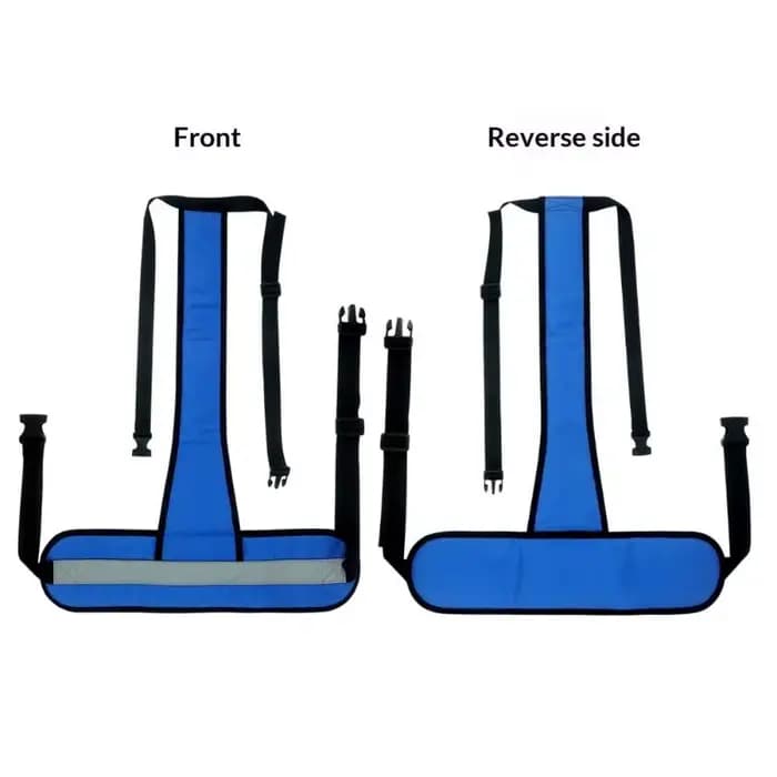 Ceinture de sécurité réglable pour fauteuil roulant