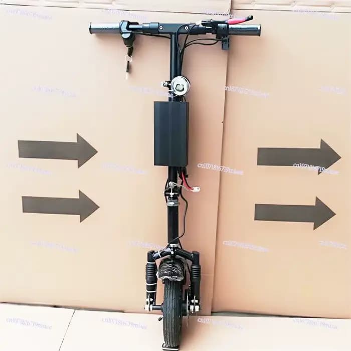 Tête de remorquage électrique pour fauteuil roulant, roue de 10 pouces, traction avant, frein à disq