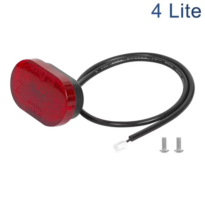 Feu arrière pour Scooter électrique, feu de stop arrière pour Xiaomi 4 Lite/4 Ultra/4 Go, voyant d'a