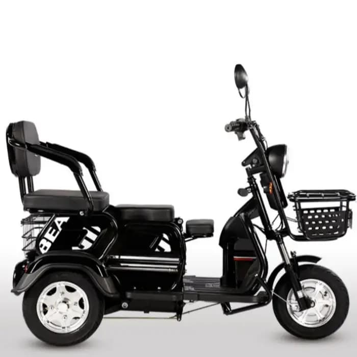 Trottinette de mobilité à 3 roues pour personnes âgées 800W 60V 30AH Parents enfants Tricycles élect