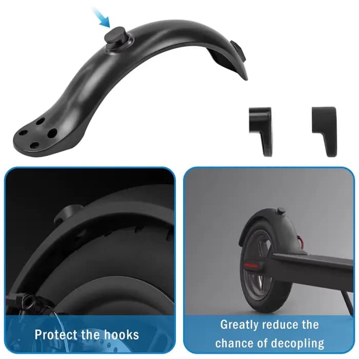 Pour Scooter électrique garde-boue ensemble 4 vis