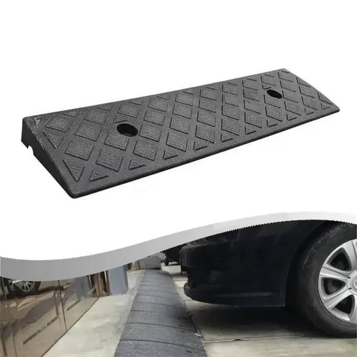 Rampe de trottoir en plastique antidérapante de 30 mm de hauteur