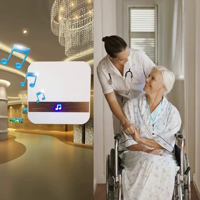 Bouton d'alarme SOS d'urgence pour les personnes âgées