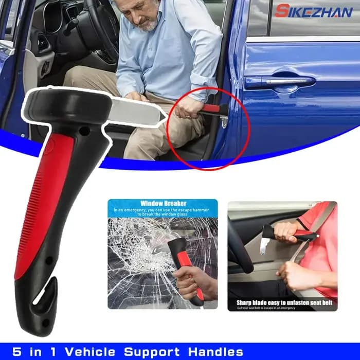 Poignée de maintien pour voiture, barre de maintien pour porte de véhicule, outil d'aide à la mobilité, accessoire automobile pour enfants et personnes âgées