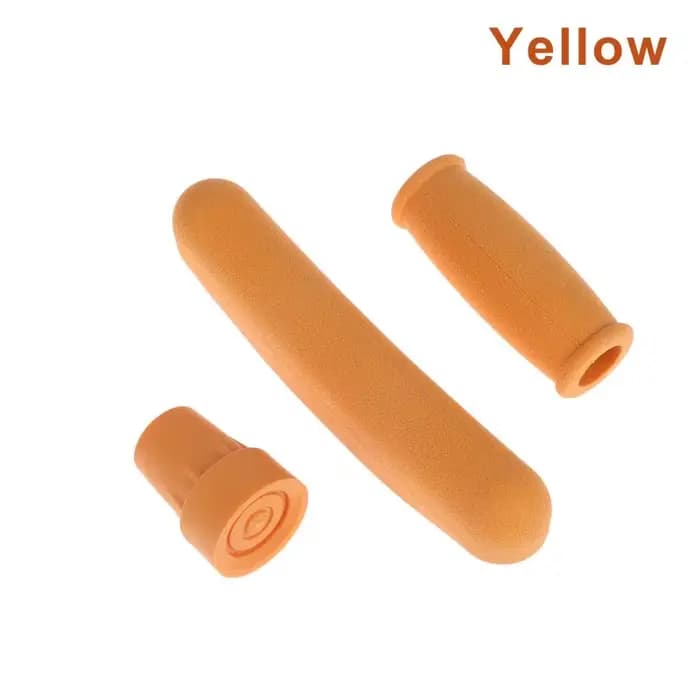 Kit d'accessoires pour béquilles, 3 pièces, coussinets de remplacement, coussinets antidérapants en