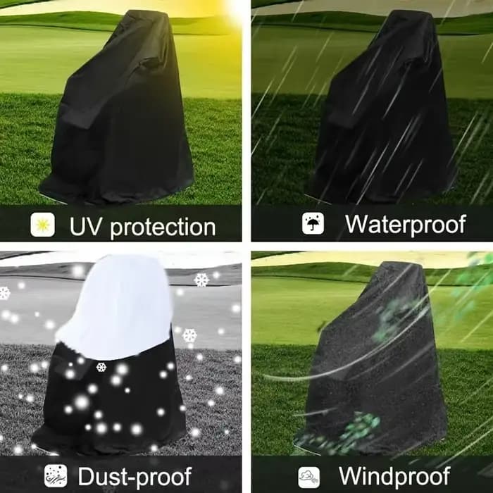 Housse pour fauteuil roulant électrique 210D – Mobilité sans effort avec un design avant tendance – Protection durable et résistante aux intempéries