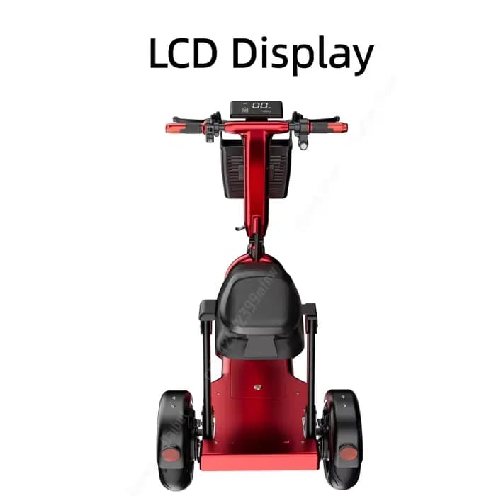 Scooter de mobilité pliant léger pour personnes âgées longue portée 40KM 1000W 48V petit Parent enfant adulte Tricycle électrique 3 roues